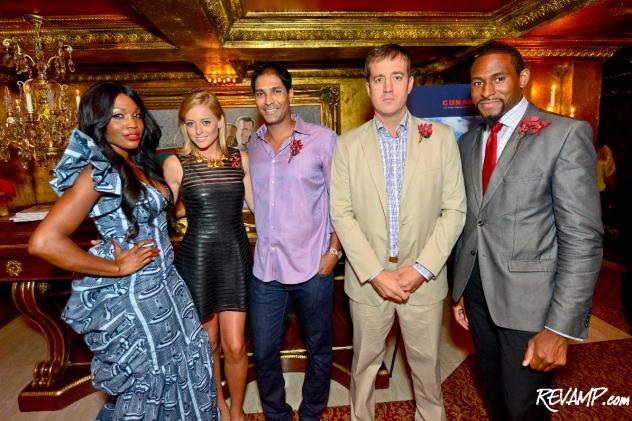 2012 Washingtonian Style Setters Sai Sankoh, Becca Thorsen, Nayan Patel, Christo Doyle, and Brandon Andrews.